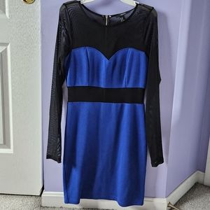 Form Fitting Mesh Forever 21 Dress